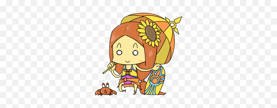 Chibi Girl Emoji - Cartoon,Thanksgiving Emoji Copy And Paste