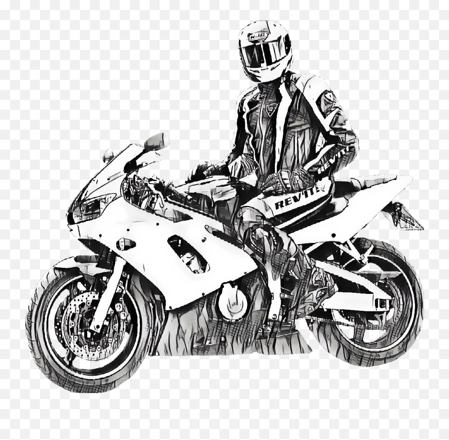 Biker Bike Motor Motorrad Motorcycle - Biker Motor Sport Emoji,Biker Emoji