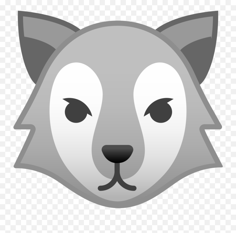Wolf Face Icon - Emoji Lobo Iphone,Ewe Emoji