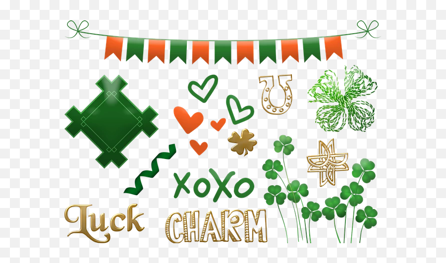 Free Graphics That Can Be Downloaded Or Edited By Gimp - Saint Day Emoji,St Patrick's Day Emoticons