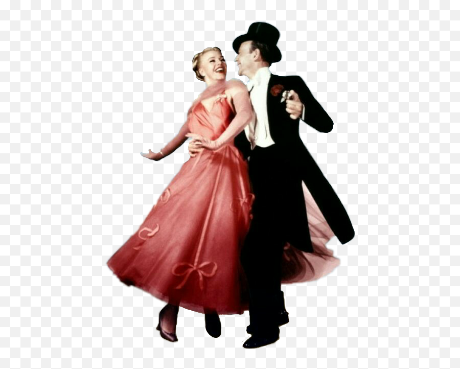 Dancing Dancer Sway Vintage Rita - Ginger Rogers Fred Astaire Posters Emoji,Red Dress Dancer Emoji