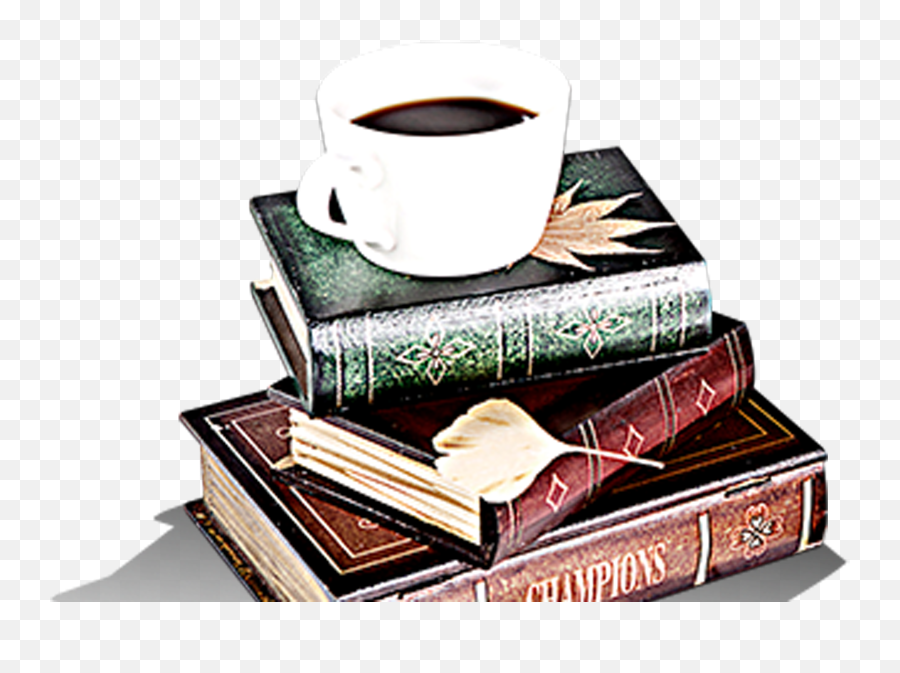 Tea Books Transprent Png - Book With Coffee Logo Png Emoji,Tea Emoji Png