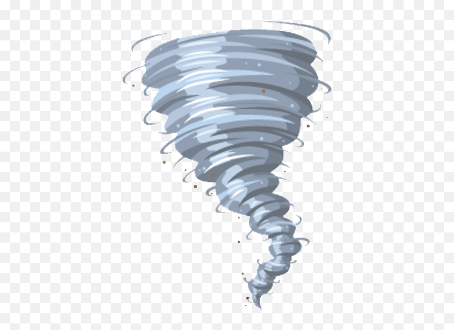 Tornado Twister - Tornado Cartoon Emoji,Twister Emoji