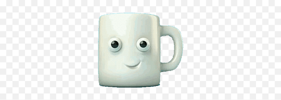 Coffee Cafe Kaffee Cup Tasse Can Pot Tube Fun Gif Anime - Cup Emoji,Pot Emoticon