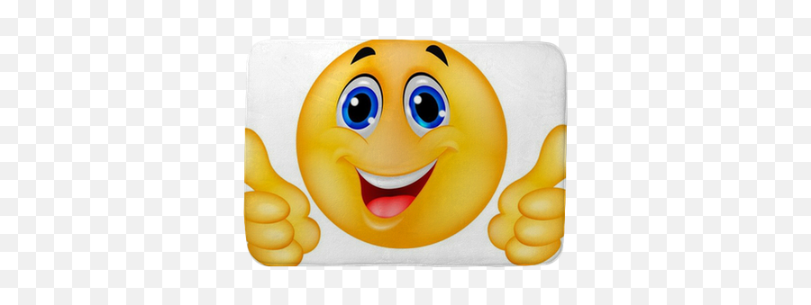 Happy Smiley Emoticon Face Bath Mat U2022 Pixers - We Live To Change Well Done Keep Up The Good Work Emoji,Oops Emoticons