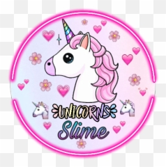 Unicorn Galaxy Unicorn Pictures Of Slime - Logo Stiker Slime Unicorn Emoji,Emoji Slime