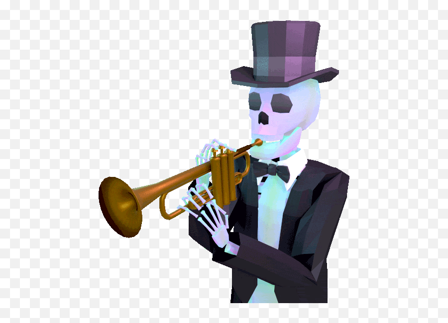 Jjjjjohn Gifs - Find U0026 Share On Giphy In 2020 Spoopy Trombone Skeleton Playing Instrument Gif Emoji,Dab Emoji Android