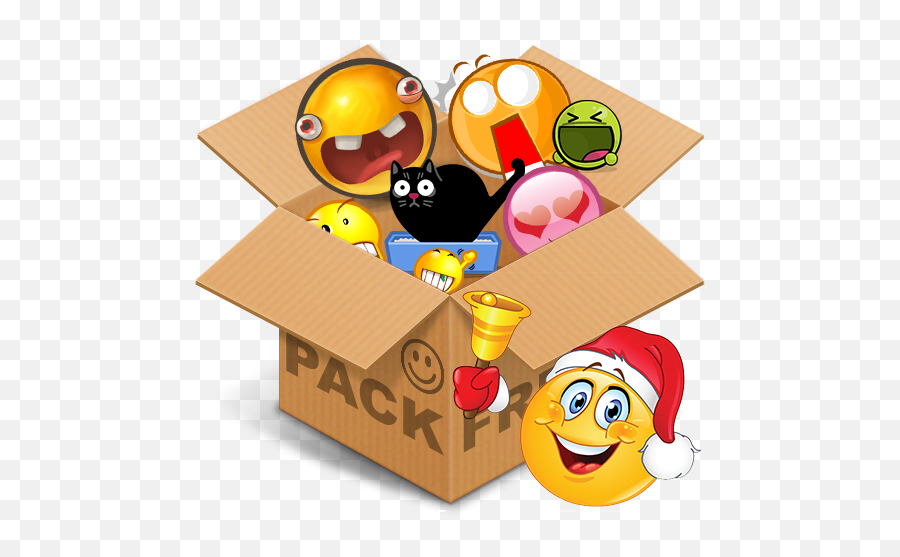 Emoticons Pack Egg Color - Emoticon Emoji,Christmas Emoticons