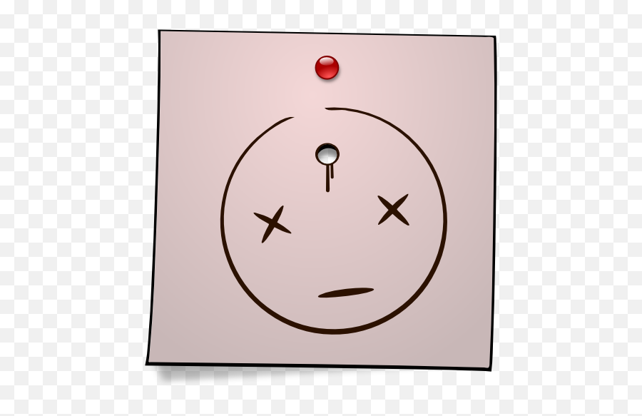 Dead No - Circle Emoji,Dead Emoticon
