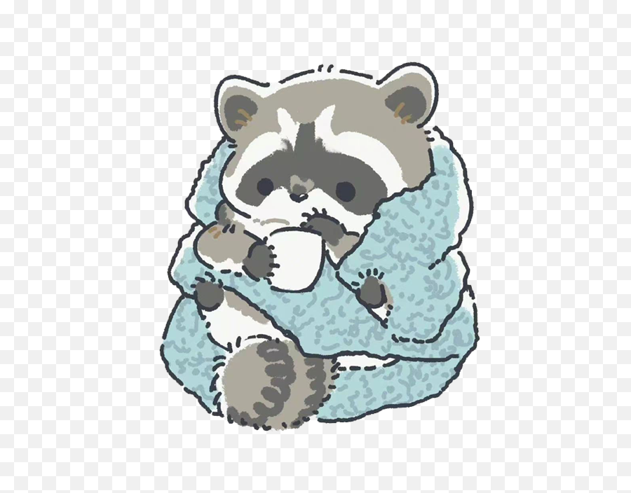 Cute Raccoon Png Emoji Image,Cute Raccoon