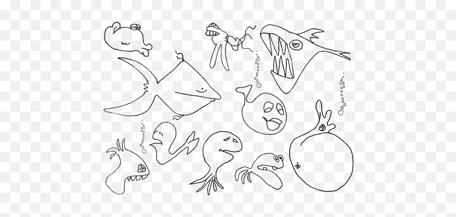 Cartoon Ocean Fish - Gambaran Ikan Di Laut Kartun Emoji,Emoji Pool Party