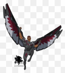 Sam Wilson Aka Falcon Mcu Timm - Cartoon Emoji
