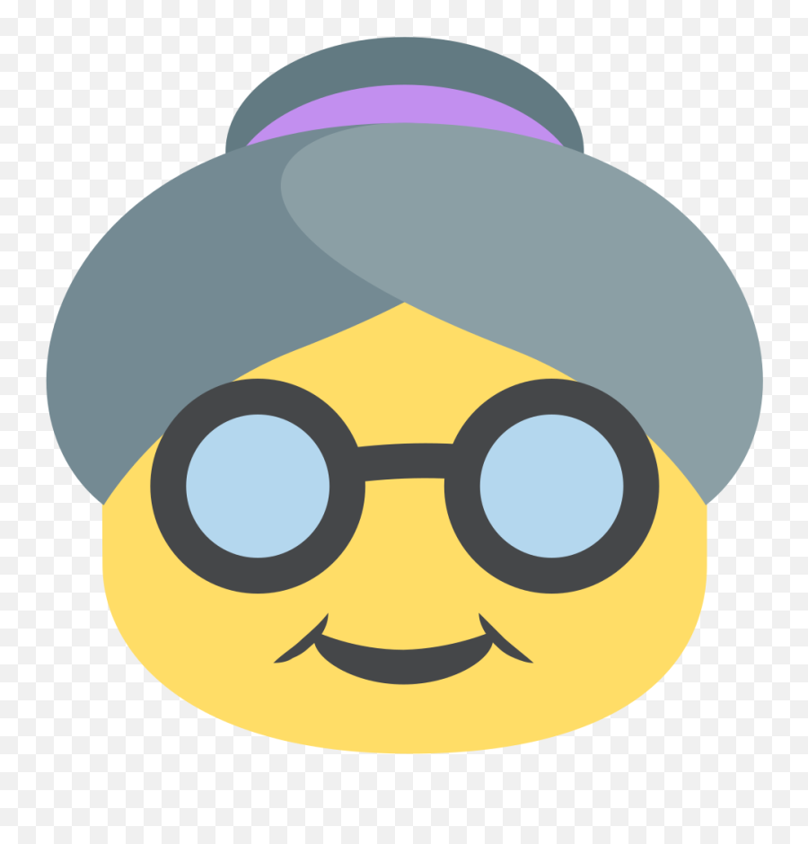 Emojione 1f475 - Old Age Emoji,Android Emoji