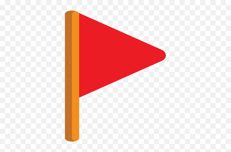 Emojione1 1f6a9 - Alert Red Flag Icon Emoji,Red E Emoji