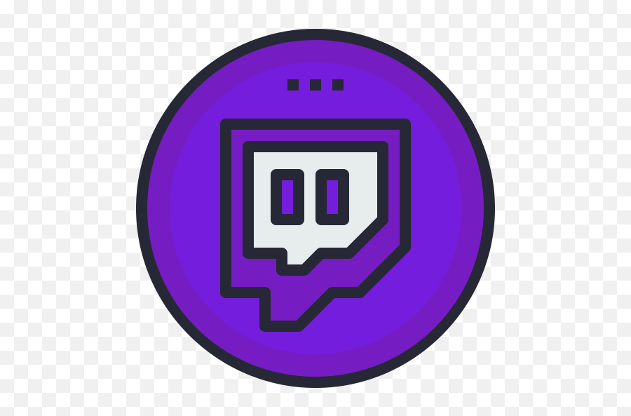 Twitch Icon Png At Getdrawings - Circle Emoji,Twitch Logo Emoji