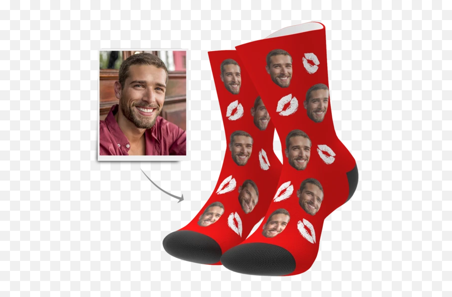 Personalized Face Socks - Sock Emoji,Emoji Socks