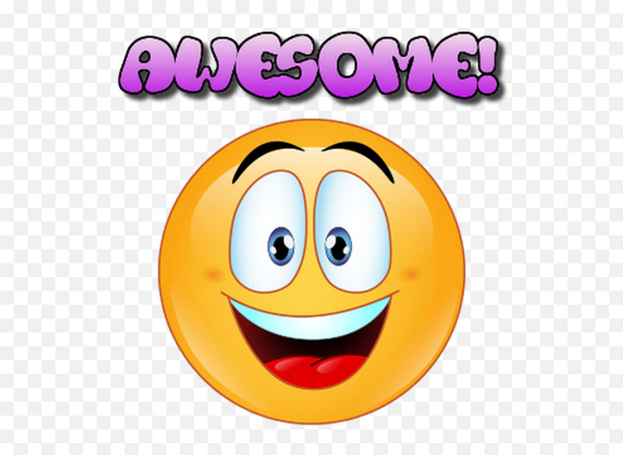 Awesome - Awesome Smiley Emoji,Emoji Awesome
