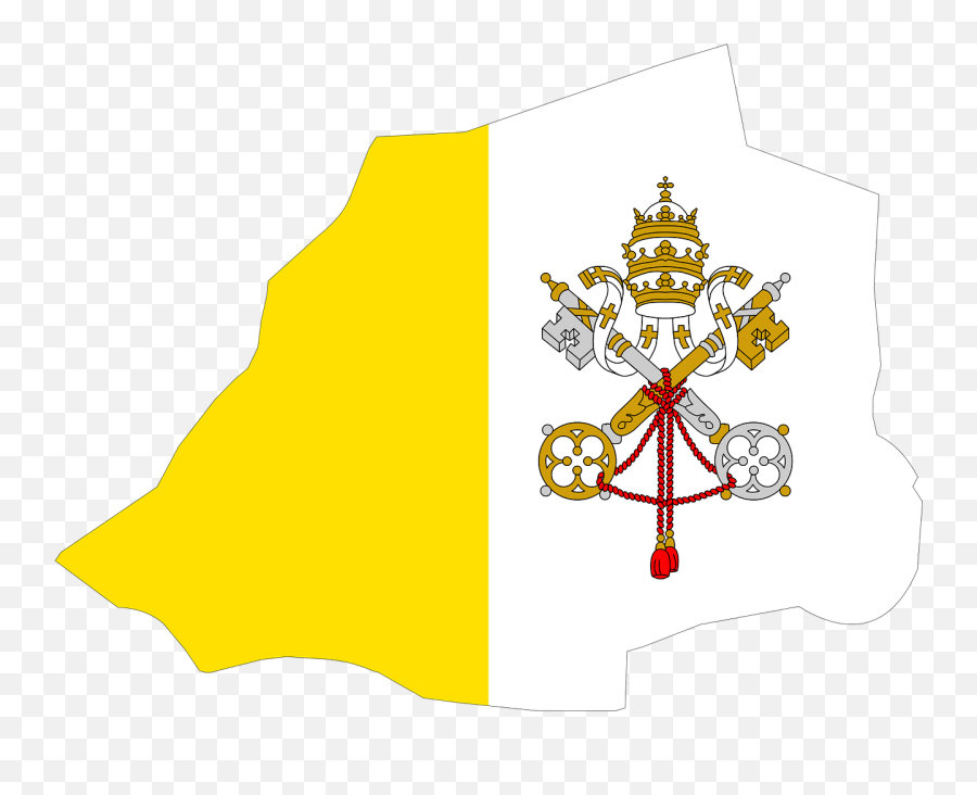 Vatican City Country Europe Flag - Vatican Flag Emoji,Las Vegas Sign Emoji