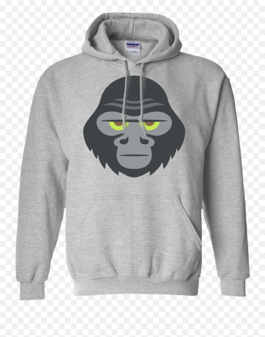 Gorilla Emoji Hoodie - Hbcu Howard University Sweatshirt,Gorilla Emoji