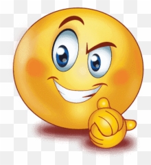 Shiny Emoji Transparent PNG Mart - Smiley