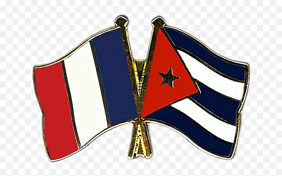 France Cuba Friend Love Autocollant - Puerto Rico Y Peru Emoji,Cuba Flag Emoji