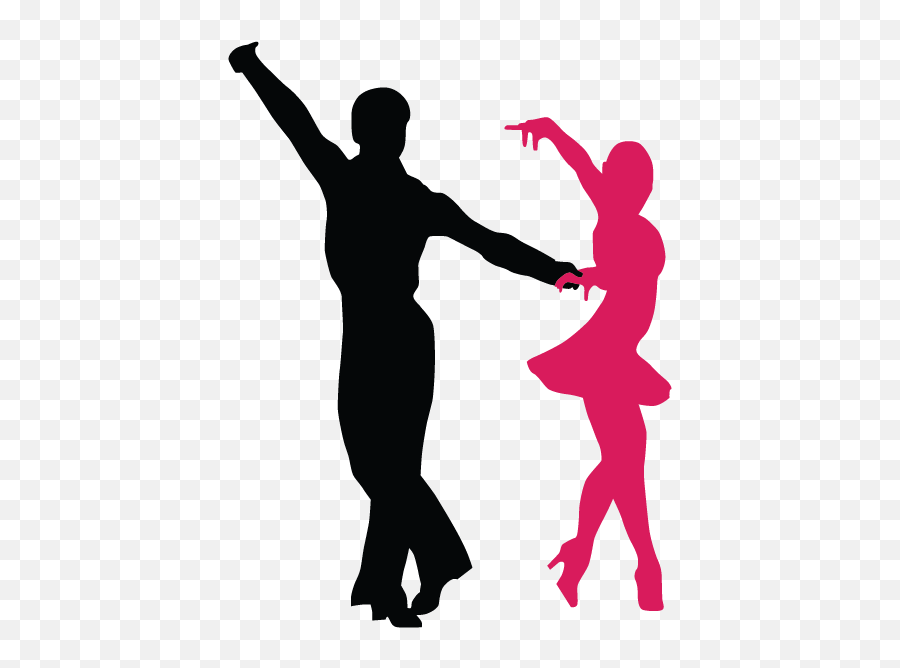 Dancer Clipart Dance Lesson Dancer - Ballroom Dance Couple Silhouette Emoji,Salsa Dancing Emoji