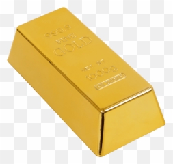 Golden Bar Transparent Png Clipart - Background Emoji