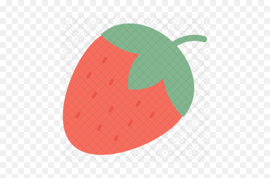 Strawberry Emoji Icon - Illustration,Strawberry Emoji