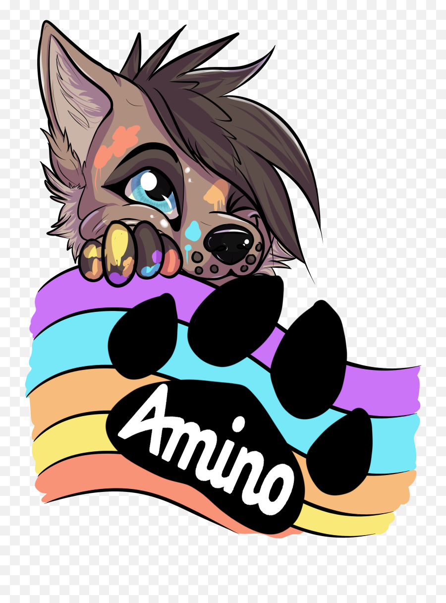 Furry Amino Logo Transparent Png Clipart Free Download - Cartoon Emoji,Furry Emojis