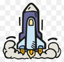 Space Shuttle Launch Icon - Space Shuttle Launch Icon Png Emoji,Space Shuttle Emoji