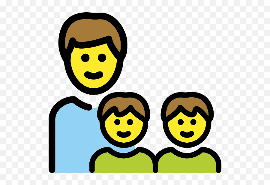 Man Boy Boy Emoji Clipart - Family Emoji,Boy Emoticon