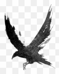 Tattoo Crow Common Raven Bird Black - Crow Tattoo Emoji,Raven Bird Emoji