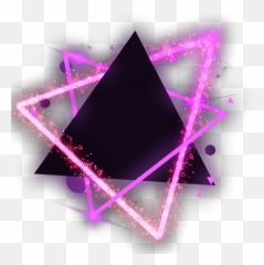 Trending - Purple Triangle Transparent Glow Emoji,Heary Emoji