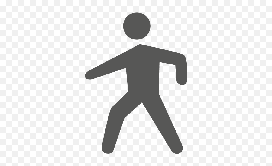 Man Walking Symbol - Transparent Png U0026 Svg Vector File Zebra Croossing Png Emoji,Male Symbol Emoji