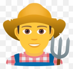 Emoji Male farmer Farmer to copy paste wpRock - Hombre