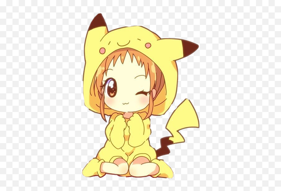 Isagonzl469 Picart Emotions Emoji - Anime Kawaii Girl,Pikachu Emoji
