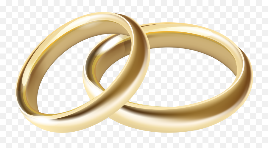 Engagement Clipart Bride Groom Ring - Transparent Background Wedding Rings Clipart Emoji,Wedding Ring Emoji