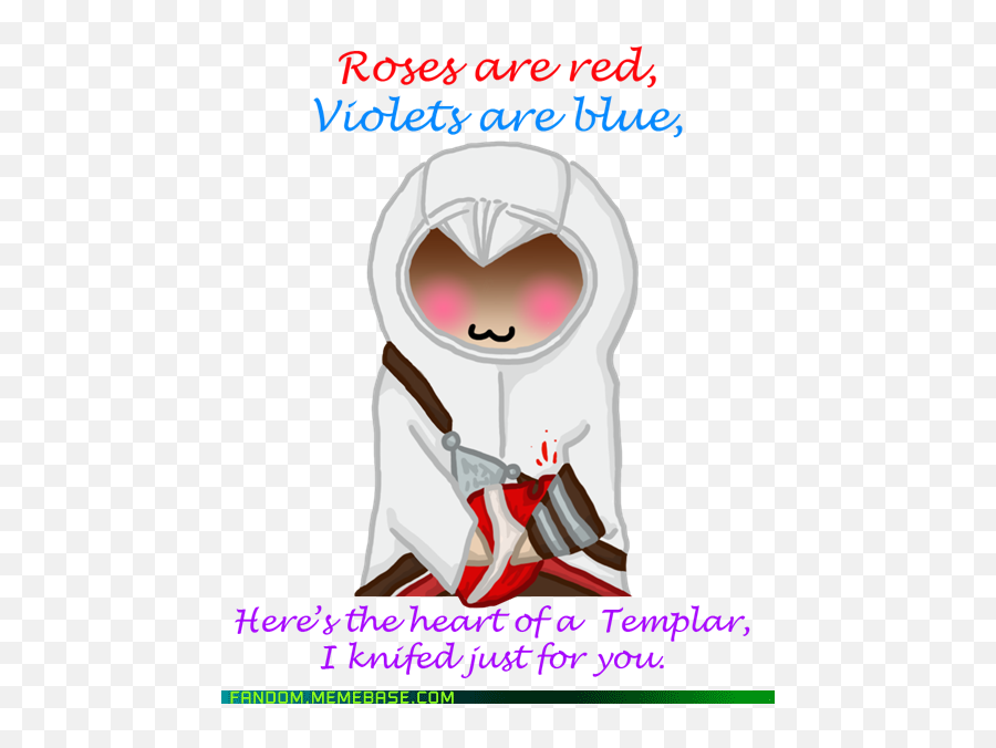 Image - Assassins Creed Valentine Card Emoji,Emoji Valentine Cards