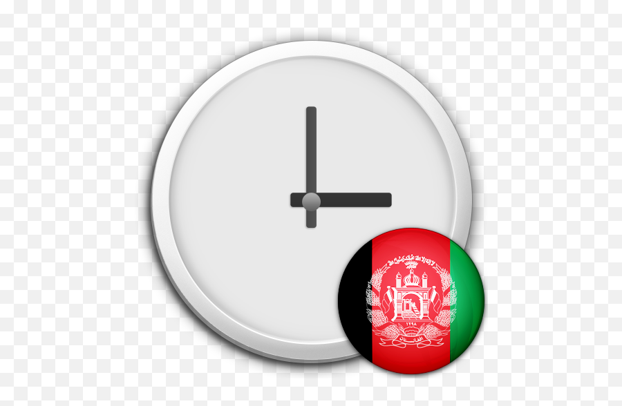 Afghanistan Clock Rss Widget 1 - Afghanistan Flag Emoji,Afghan Flag Emoji