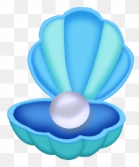 B World - Clamshell Pearl Clip Art Emoji,Oyster Emoji