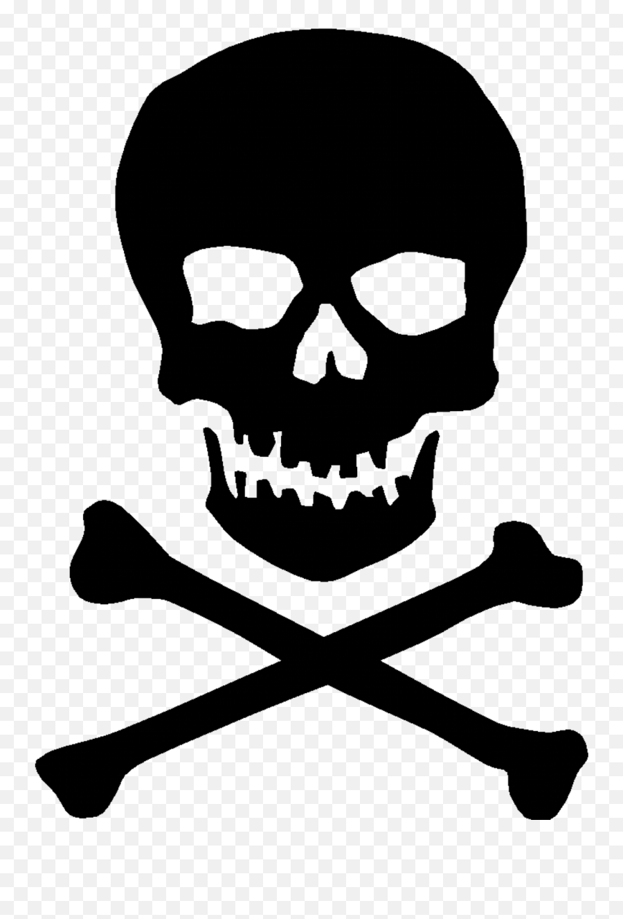 Skull And Bones Skull And Crossbones Human Skull Symbolism - Pirate Skull And Crossbones Emoji,Skull And Crossbones Emoji