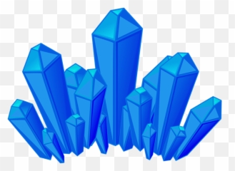 Blue Crown Diamond Jewel Gem Stone Gemstone Crystal - Graphic Design Emoji,Gem Emoji