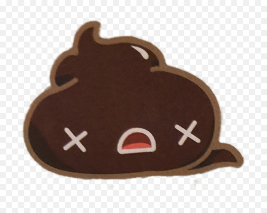 Stickergang Poopoo Platter Emoji Dead - Chocolate,Whipped Emoji