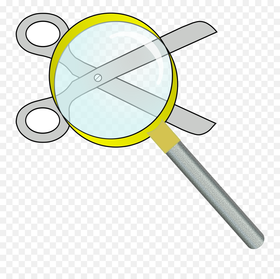 Magnifying And Scissors Vector Files Emoji,Girl Magnifying Glass World Emoji