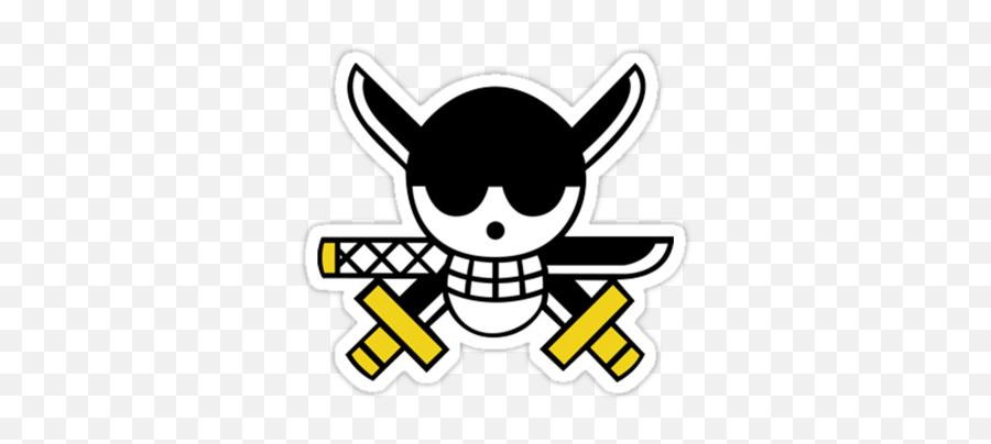 Roronoa Zoro Jolly Roger One Piece Logo Zoro Emoji Jolly Roger Emoji Free Transparent Emoji Emojipng Com