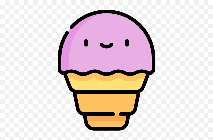 Ice Cream - Clip Art Emoji,Ice Cream Emoticon