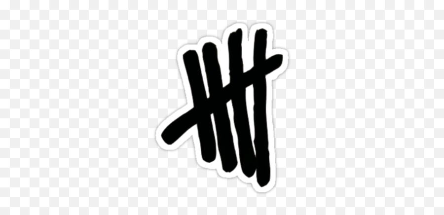 5 Tally Sweatshirt - 5 Seconds Of Summer Logo Png Emoji,Tally Mark Emoji