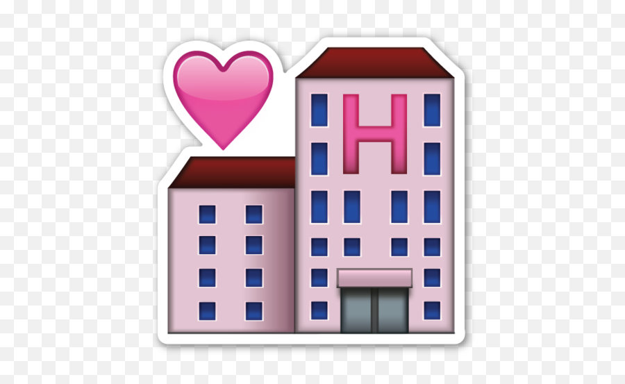 Love Hotel - Emojis Hotel,Hotel Emoji