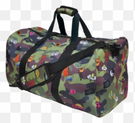 Camo Duffle Bag - Garment Bag Emoji,Suitcase Emoji
