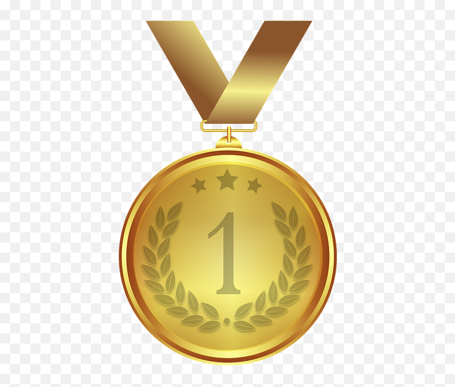 Medal Gold Design Transparent - Golden Medal Png Emoji,First Place Medal Emoji